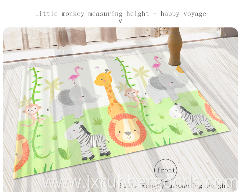 XPE Waterproof baby Activity kids PlayMat splicing crawl foam pad kids floor puzzle mat